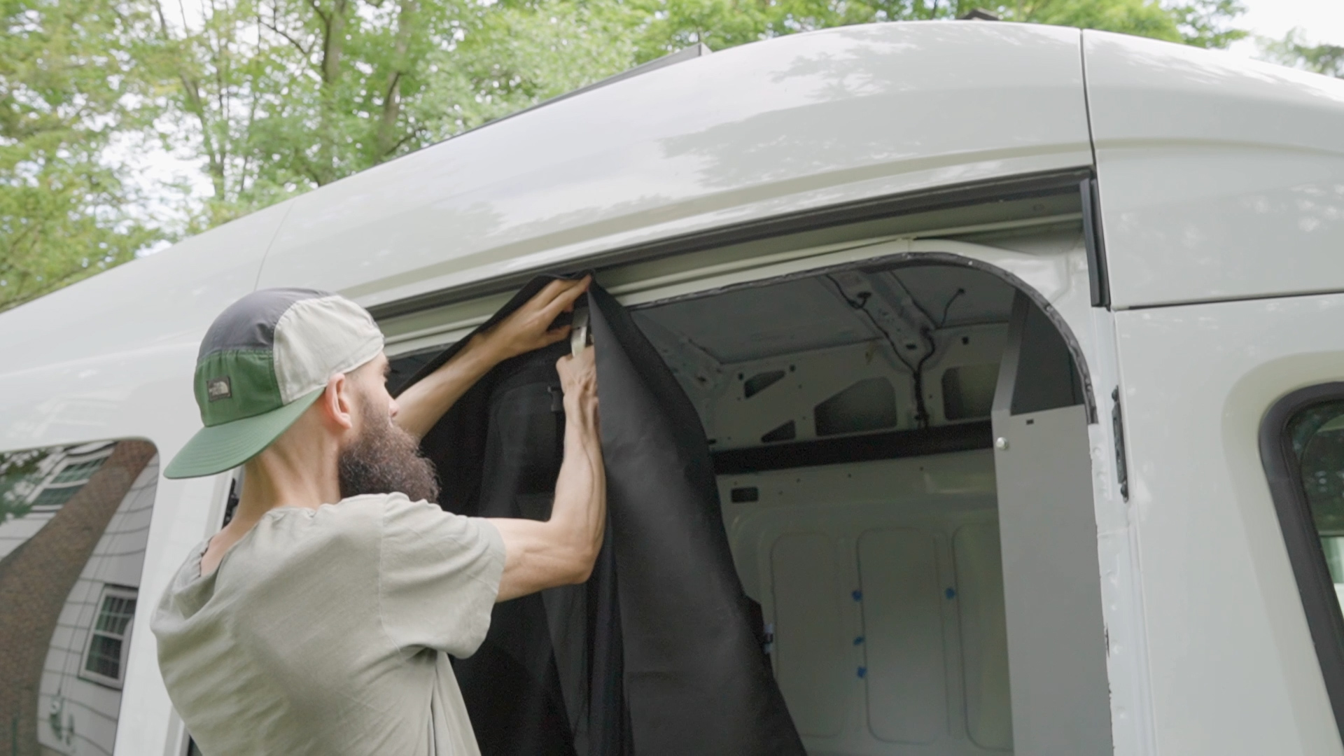 The Bug Wall Van Life Screen Review Diy Install Clamping Screen