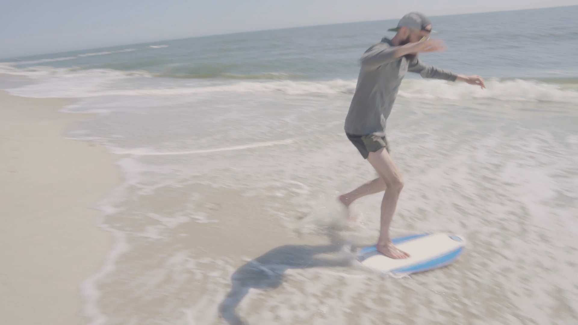 Roark Well Worn Long Sleeve Skimboard Beach