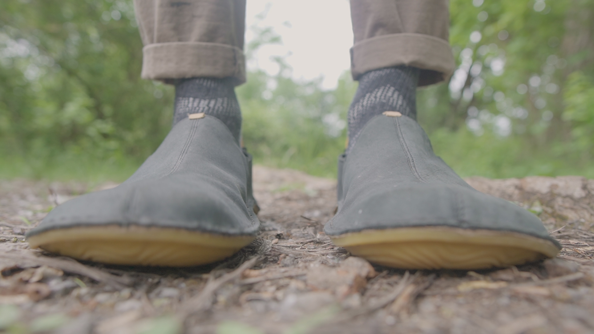 Vivobarefoot Ababa Review Front Trail Gravel