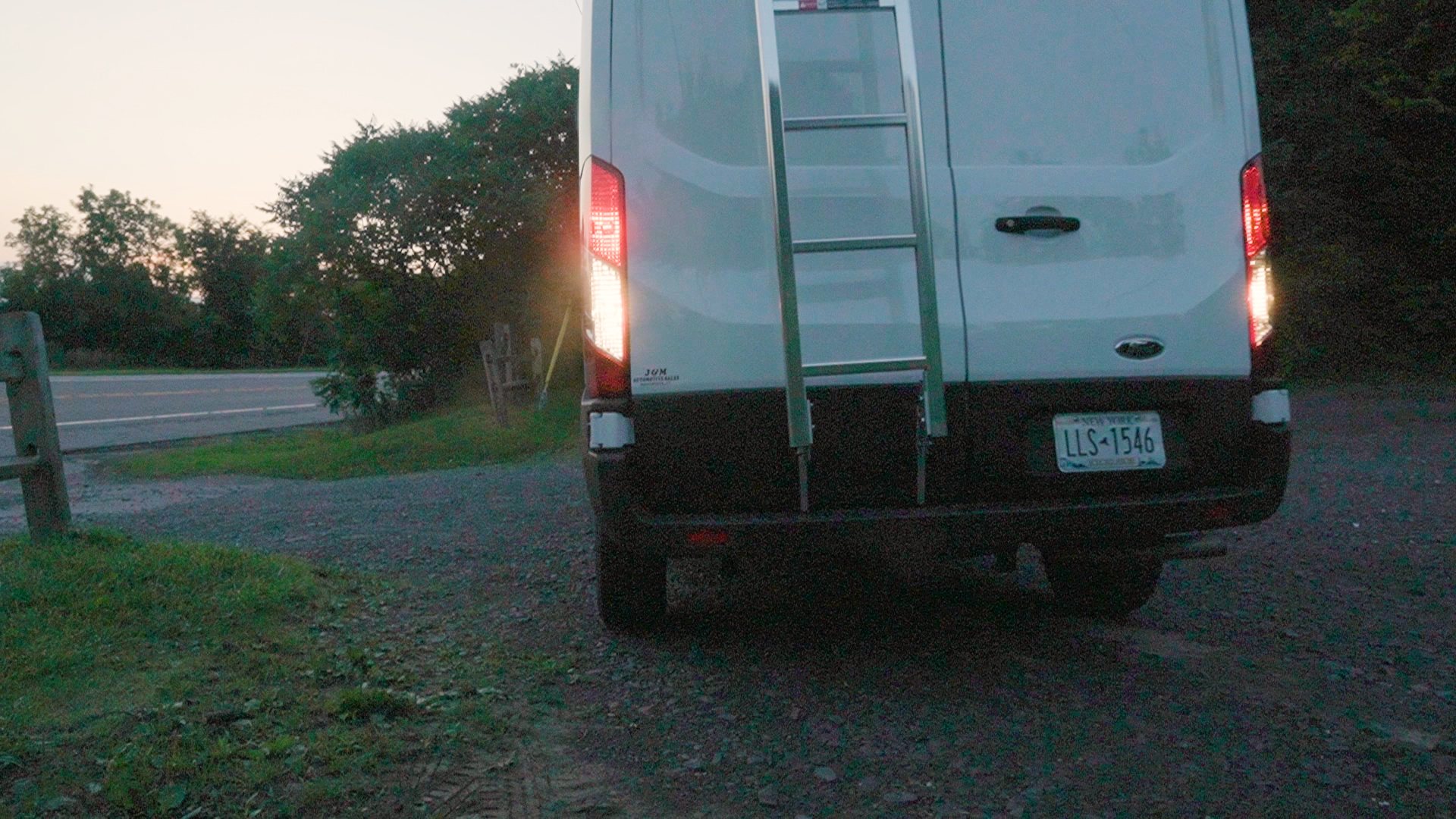 Van Life Day One Andrew Folts Parking Trail Back