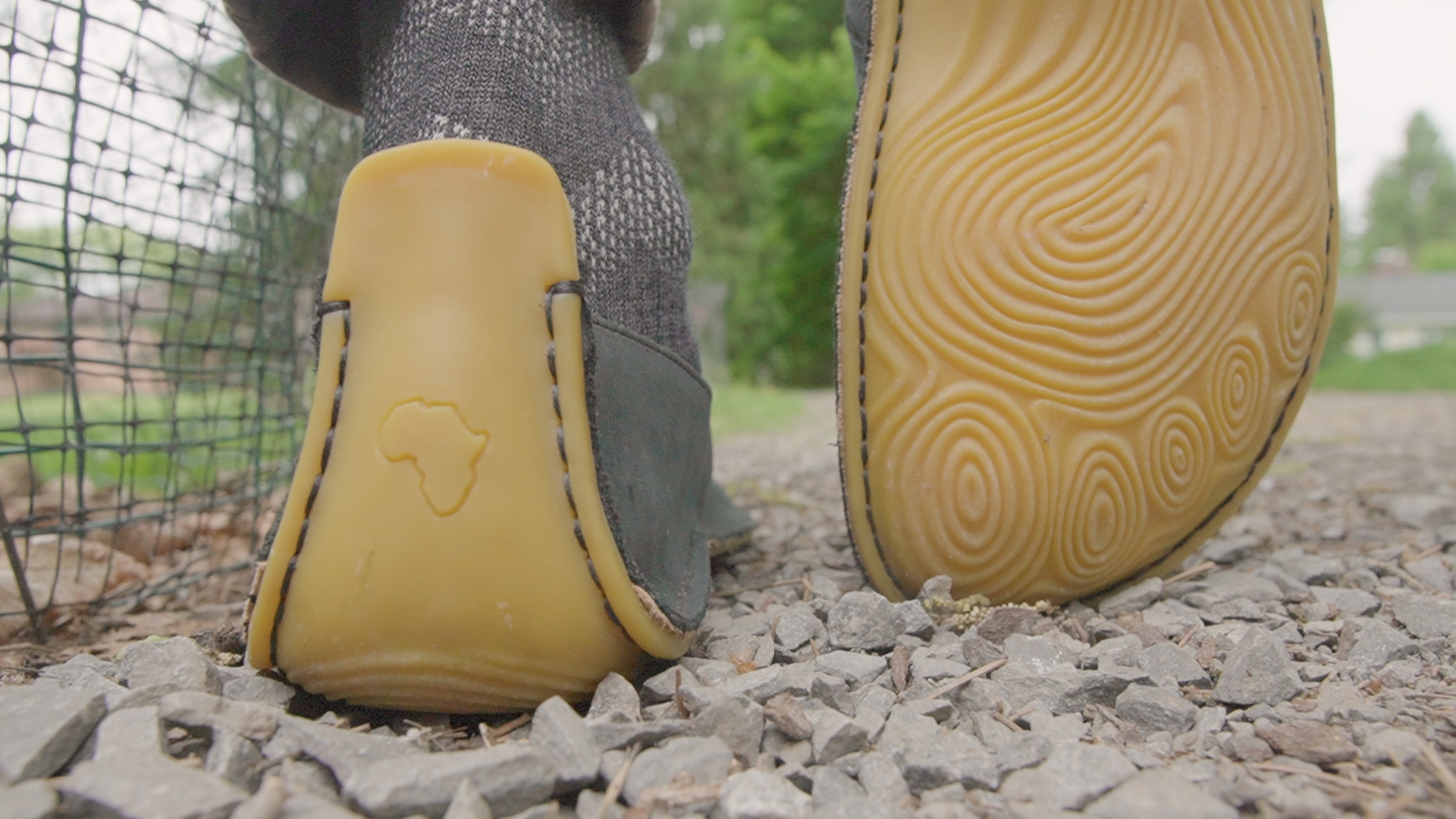 Vivobarefoot Ababa Review Heel Tread Gravel