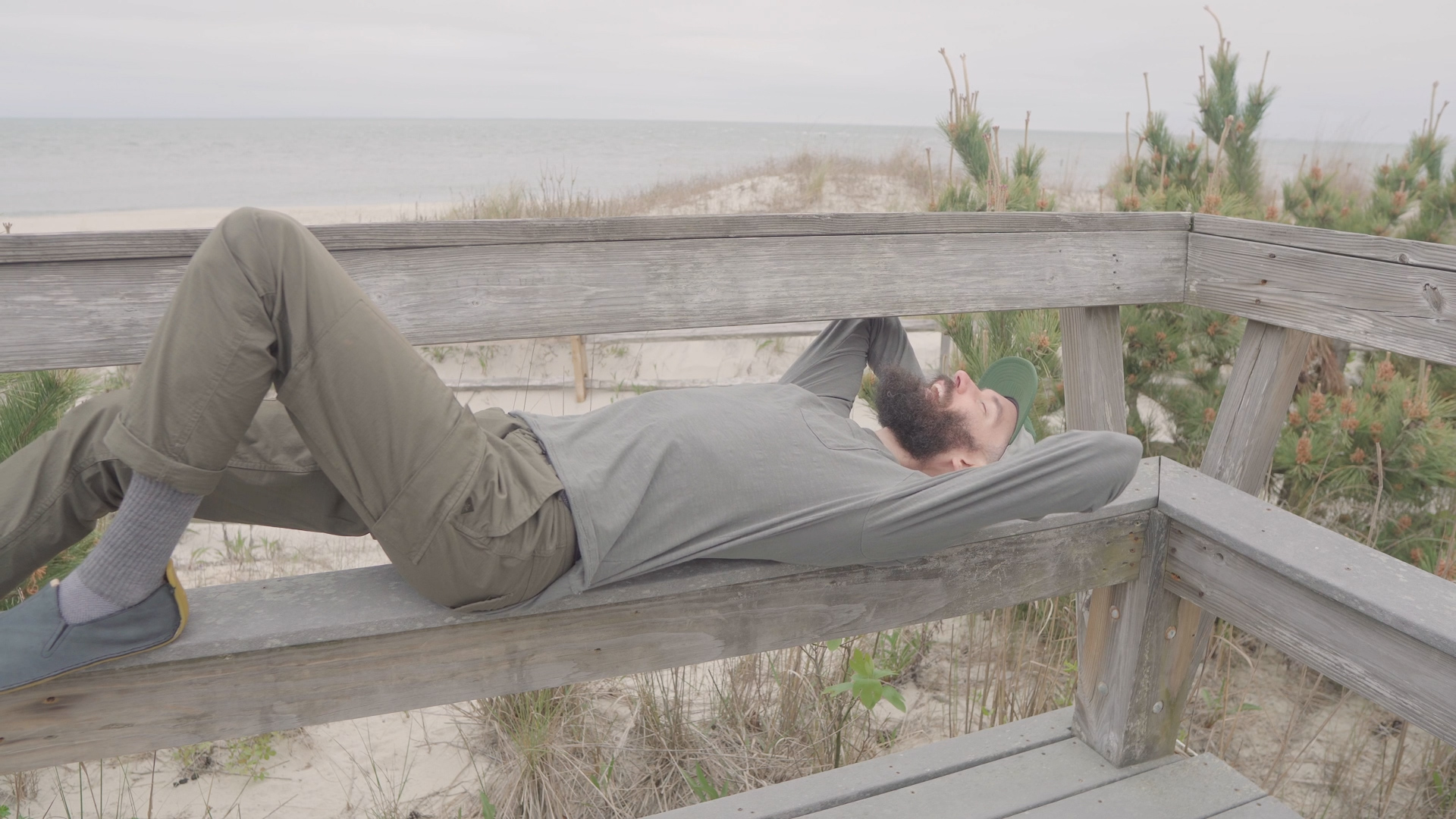 Roark Well Worn Long Sleeve Nap Bench Beach