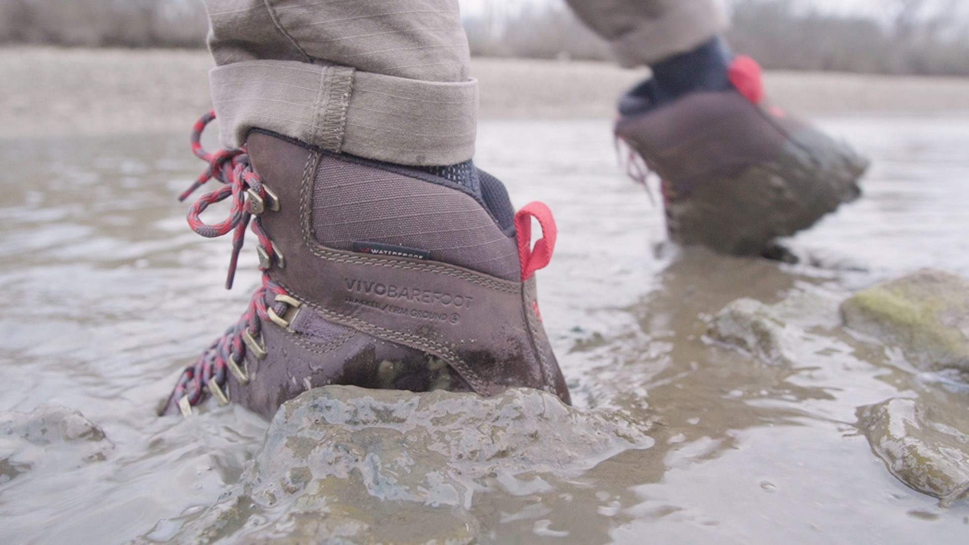 Vivobarefoot Tracker Fg Waterproof Leather Upper