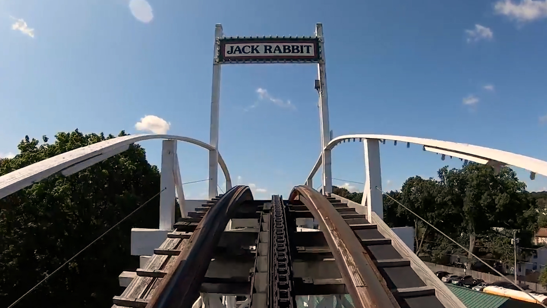 Seabreeze Jackrabbit Roller Coaster Pov