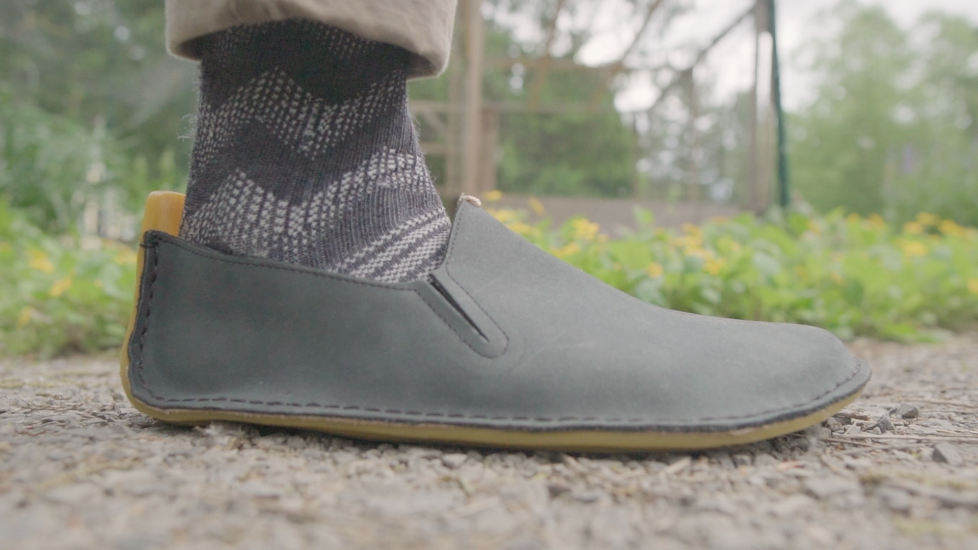 Vivobarefoot Ababa Review Walk Side Gravel