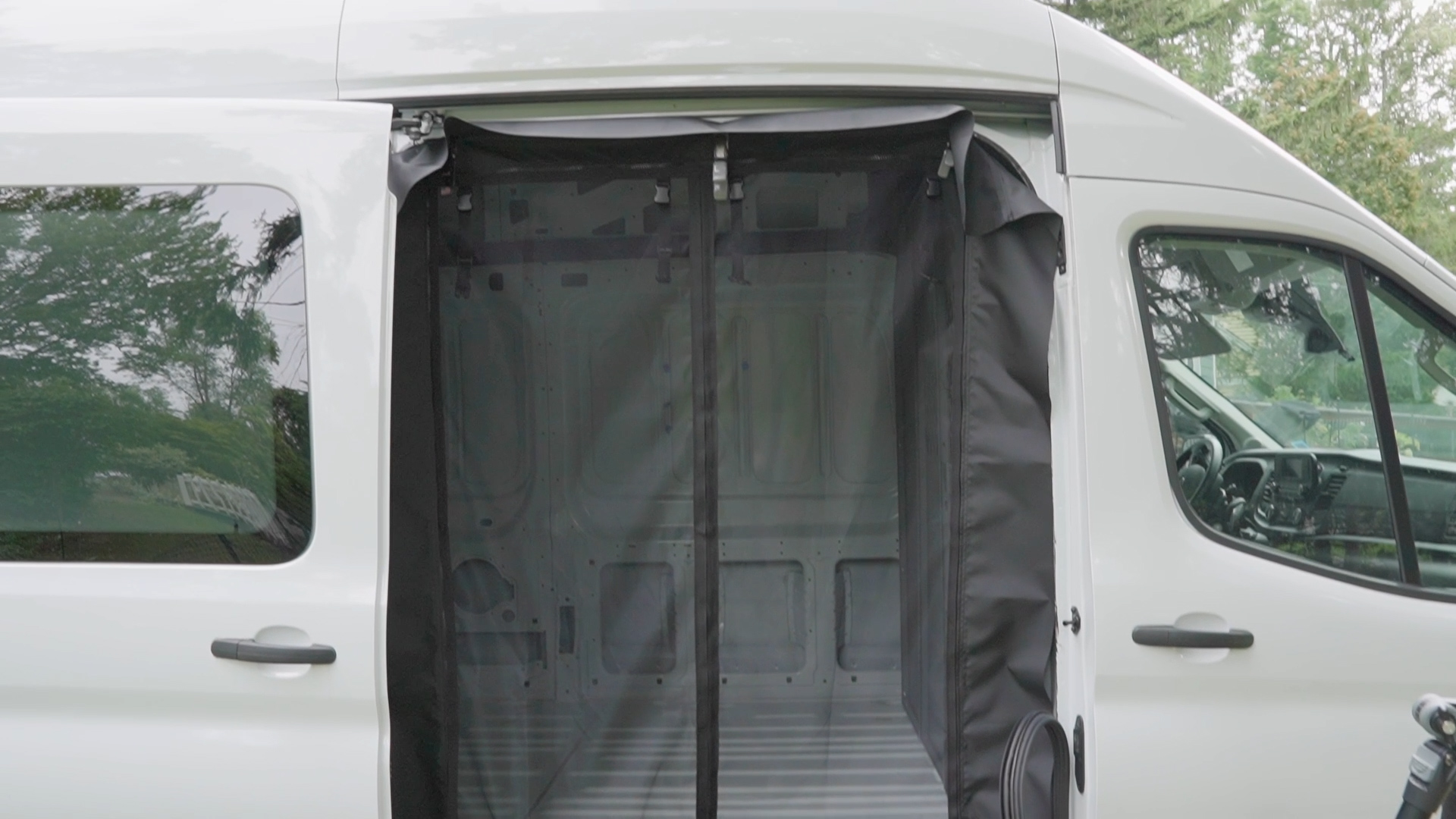 The Bug Wall Van Life Screen Review Diy Install Straight Wide View